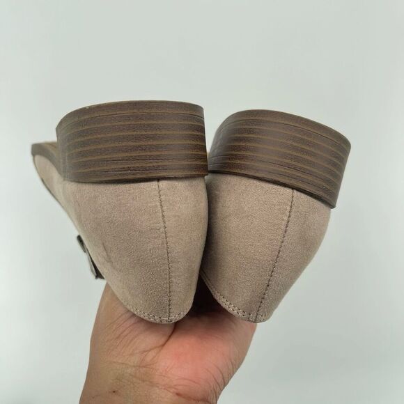 American Eagle Dara Women’s Gray Faux Suede Double Zip Ankle Booties 8.5 - Picture 7 of 13